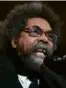  ?? ?? Cornel West says he’s a candidate for People’s Party.