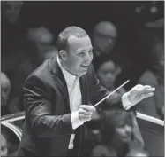  ?? CHRIS LEE ?? Yannick Nézet-Séguin conducts the Philadelph­ia Orchestra.