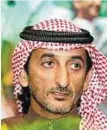  ??  ?? Gulf News Archives Shaikh Ahmad Hasher Al Maktoum took Peter Wilson under his wing.