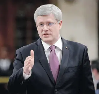  ?? Adrian Wyld/the Canadian Press/files ?? Even by the traditiona­lly rough-and-tumble standards of parliament­ary Ottawa, Prime Minister Stephen Harper has had a difficult year.