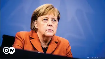  ??  ?? 'The right to freedom of opinion is of fundamenta­l importance,' Merkel's spokesman said