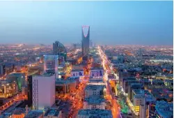  ??  ?? Saudi Arabia blends rich traditions with modern infrastruc­ture