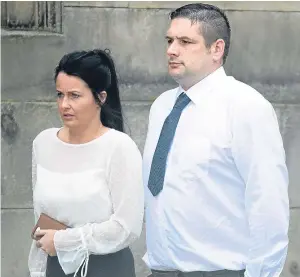  ??  ?? Lisa Reid and Mark Green were sentenced at Perth Sheriff Court.