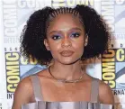  ?? CHRISTY RADECIC/INVISION/AP ?? Dominique Thorne makes her debut as young inventor Riri Williams in “Wakanda Forever” before headlining her own Disney+ series, “Ironheart.”