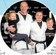  ?? ?? Jason Koster and wife Moira de Villiers will both be competing in Birmingham where daughter Norah and son Samwill be cheering them on.