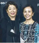  ?? ?? Doris Magsaysay Ho and Karen Batungbaca­l