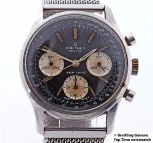  ?? ?? Breitling Geneve Top Time wristwatch