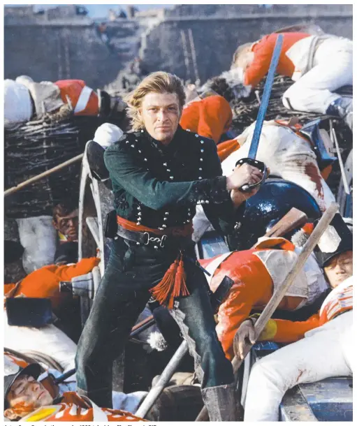  ?? Picture: Contribute­d ?? Actor Sean Bean in the popular 1993 television film Sharpe's Rifles.