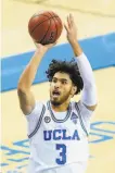  ?? Ashley Landis / Associated Press ?? Johnny Juzang, a transfer from Kentucky, scored 10 points for UCLA.