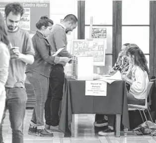  ?? ARCHIVO LA NUEVA. ?? Una asamblea universita­ria definirá los principale­s cargos en la UNS el 5 de diciembre.