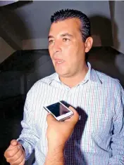  ??  ?? Manuel Alejandro Garza, delegado de la SRE en Coahuila