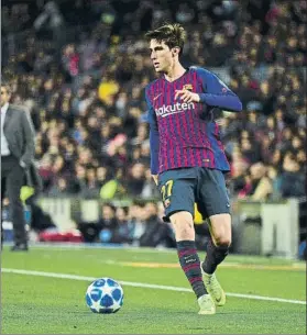  ?? FOTO: MANEL MONTILLA ?? Juan Miranda fue el segundo jugador del Barça que más balones tocó