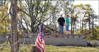  ?? CHRIS STEWART / STAFF ?? The home of Albert and Wanda King west of Brookville was the first destroyed in a Memorial Day EF4 tornado that meted out destructio­n for nearly 20 more miles.