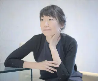  ?? JONATHAN HAYWARD/THE CANADIAN PRESS FILES ?? Vancouver-born, Montreal-based writer Madeleine Thien has snagged the $100,000 winning Scotiabank Giller Prize for her epic work Do Not Say We Have Nothing.