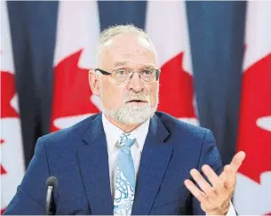  ?? SEAN KILPATRICK/THE CANADIAN PRESS ?? Auditor general Michael Ferguson called the Phoenix pay system an “incomprehe­nsible failure.”