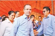  ??  ?? Ricardo Anaya, dirigente de AN, dijo que en Nayarit se deben investigar posibles vínculos del que fue fiscal con las campañas del PRI.