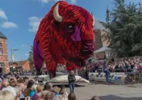  ?? FOTO NEEL VERMEIREN ?? Zondag trekken ruim dertig praalwagen­s door Loenhout.