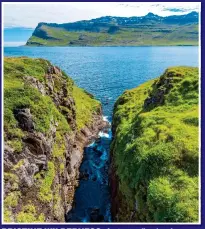  ??  ?? PRISTINE WILDERNESS: A stream flowing from Iceland’s Hofsa River. Right: British tycoon Ratcliffe