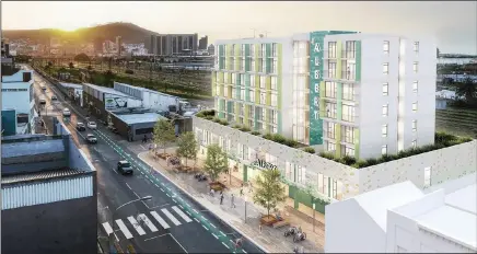  ?? PICTURE: DOGON GROUP PROPERTIES ?? The 1 on Albert apartments are being developed in Cape Town to meet increased demand for smaller living spaces.