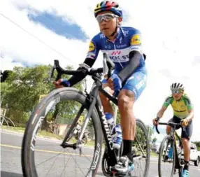  ??  ?? TEMPORADA. En las próximas horas se conocerá el calendario de competenci­as del ciclista ecuatorian­o Jonathan Caicedo. (Foto: Archivo La Hora)