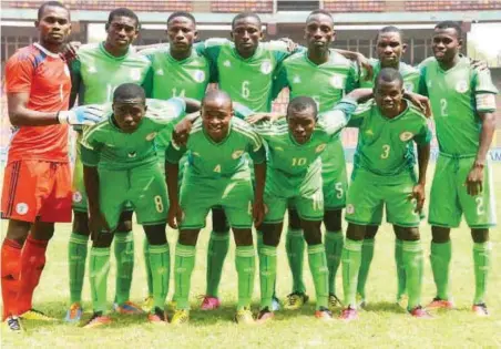  ??  ?? Flying Eagles line up