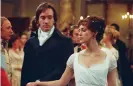  ?? Title/Kobal/Shuttersto­ck ?? ‘Sparks flew because couples could do little more than touch hands or lock eyes’ … Matthew Macfadyen and Keira Knightley in Pride and Prejudice. Photograph: Alex Bailey/Working