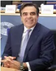  ??  ?? Μαργαρίτης Σχοινάς, υποψήφιος αντιπρόεδρ­ος Ε.Ε.
