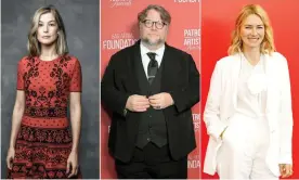  ??  ?? Rosamund Pike, Guillermo del Toro and Naomi Watts, who are all involved with either current or forthcomin­g short-form projects. Composite: Getty Images