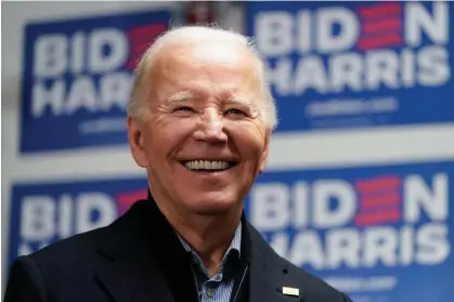  ?? Photograph: Joshua Roberts/Reuters ?? Joe Biden in Wilmington, Delaware, on 3 February.