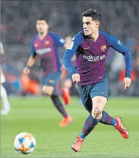  ?? FOTO: PEP MORATA ?? Coutinho atraviesa un momento delicado en el Barça y se disparan los rumores