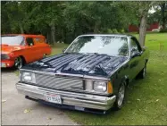  ?? JORDANA JOY — THE MORNING JOURNAL ?? Stylers Car Club founding member Don Macan brought his classic car to the club’s annual picnic Sept. 8 at a member’s residence in Brownhelm Township.