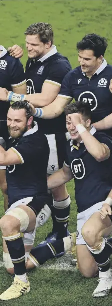  ?? ?? Scotland will take on Australia with 14 of the 15 starters from the win over France in Paris in March