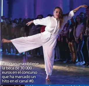  ??  ?? Fama, a bailar Hablamos con la ganadora del talent