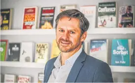  ?? /Supplied ?? Salon: Jacques Velleman says his Business Book Club creates a space for stimulatin­g conversati­on and networking with like-minded people.