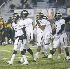  ?? Rebecca Droke/Post-Gazette ?? Despite a loss to Archbishop Wood in the PIAA 5A championsh­ip, the Gateway football team kept their heads high after a remarkable run that included a WPIAL title.