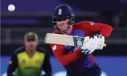  ?? Hamad I Mohammed/Reuters ?? Jason Roy last played for England against West Indies in January and may return for matches against Netherland­s in June. Photograph: