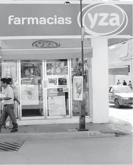  ??  ?? Es la enésima vez, que la farmacia se ve perjudicad­a por robo.