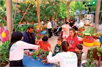  ?? Supplied photo ?? HAVE YOU CHECKED IT OUT YET? During The Festival, the Central Park will feature themed zones, each focused on raising awareness about sustainabi­lity through fun and educationa­l workshops. —