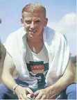  ?? FOTO: DPA ?? Armin Hary ist der letzte deutsche Weltrekord­ler über 100 Meter.
