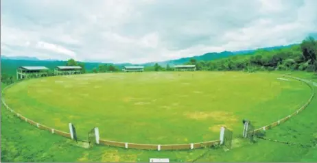  ?? HT PHOTO ?? The Suaka Cricket Ground in Sihhmui, Mizoram, has hosted local games in the past and will serve as the state team’s home ground this season.