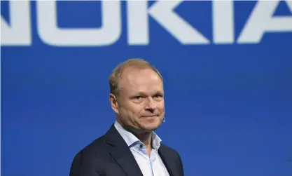  ?? FOTO: MARKKU ULANDER/LEHTIKUVA ?? Pekka Lundmark har nu avverkat tre månader på posten som Nokias vd.