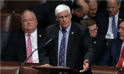  ?? ?? Bob Gibbs is the 17th House Republican to say he won’t seek re-election, compared with 30 Democrats. His term runs through January 2023. Photograph: AP