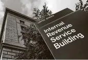  ?? Washington Post file photo ?? While the IRS “can effectivel­y handle whatever it can automate,” it doesn’t automate a lot.