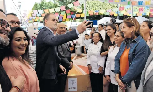  ?? ADRIÁN MENDOZA ?? Estuvo presente el Secretario de Turismo, Juan José Álvarez Brunel.