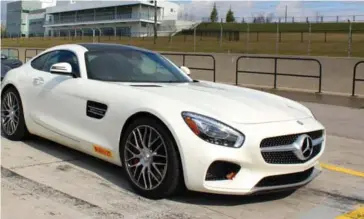  ?? PETER BLEAKNEY PHOTOS FOR THE TORONTO STAR ?? you’re wondering why those uber-cool gull wing doors didn’t make the cut, chalk it up to expense, complexity and weight.