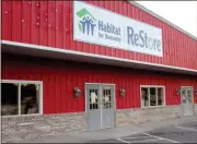  ?? Spencer Lahr / RN-T ?? The Habitat for Humanity ReStore at 95 Three Rivers Drive is celebratin­g its one-year anniversar­y of relocating to its current location this month.