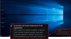  ??  ?? Schreibsch­utz: Bei einem temporären Benutzerko­nto speichert Windows keine Daten. Änderungen am System sind damit nicht mehr möglich.