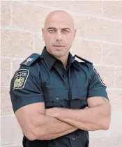  ?? RIZIERO VERTOLLI METROLAND ?? In Peel, police officers are working to support victims of hate, even when an incident doesn’t rise to the level of criminalit­y, says Acting Insp. Feras Ismail.