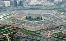 ?? AP FILE PHOTO/CHARLES DHARAPAK ?? The Pentagon said Tuesday it is canceling a cloud-computing contract with Microsoft that could have been worth $10 billion and will instead pursue a deal with both Microsoft and Amazon.