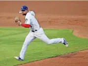  ?? [PHOTO BY SARAH PHIPPS, THE OKLAHOMAN] ?? Oklahoma City’s Jake Peter is one of the Dodgers’ best infielders.